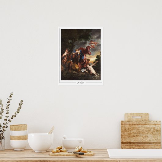 Anthony van Dyck Zedign Poster d'art #100 (Cuisine)