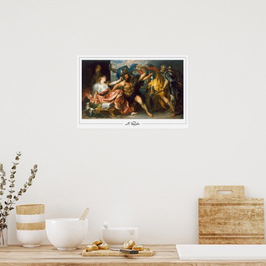 Anthony van Dyck Zedign Poster d'art #24 (Cuisine)