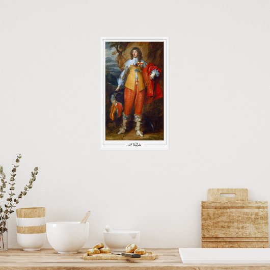 Anthony van Dyck Zedign Poster d'art #250 (Cuisine)