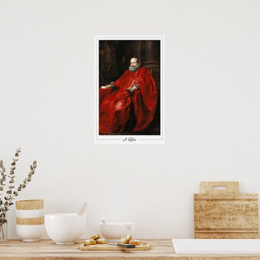 Anthony van Dyck Zedign Poster d'art #38 (Cuisine)