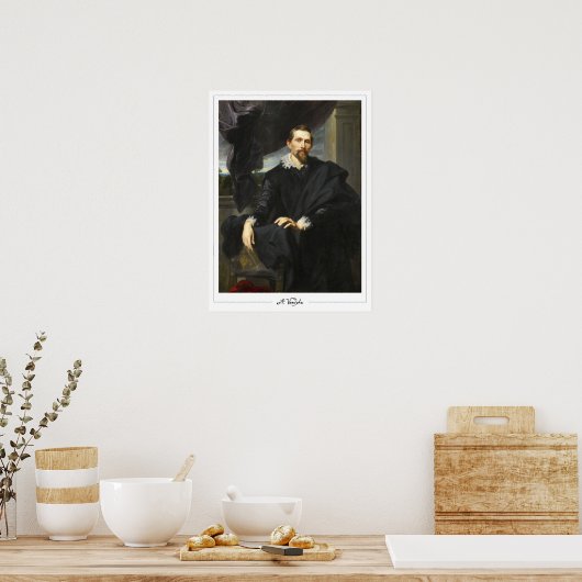 Anthony van Dyck Zedign Poster d'art #539 (Cuisine)