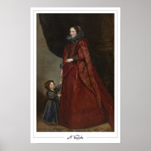 Anthony van Dyck Zedign Poster d'art #589
