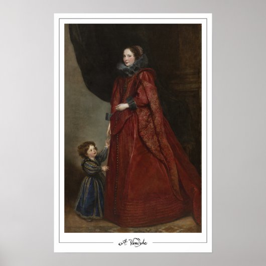 Anthony van Dyck Zedign Poster d'art #589 (Devant)