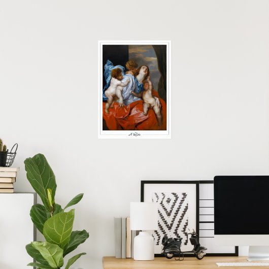 Anthony van Dyck Zedign Poster d'art #603 (Bureau à domicile)