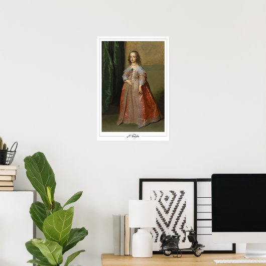 Anthony van Dyck Zedign Poster d'art #680 (Bureau à domicile)