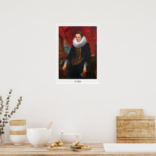 Anthony van Dyck Zedign Poster d'art #707 (Cuisine)