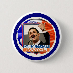 Anthony Weiner voor de burgemeester van NYC 2013 Ronde Button 5,7 Cm