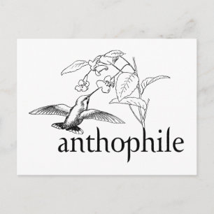 Anthophile Briefkaart