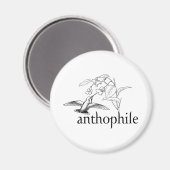 Anthophile Magneet (Voorkant / Achterkant)