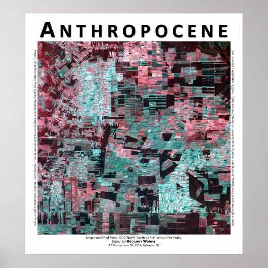 Anthropocene III - Boliviaans regenwoud Poster (Voorkant)