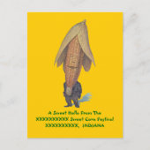 ANTHROPOMORPHE ~ ANTIQUE CORN MAN Image~ CARTE POS (Devant)