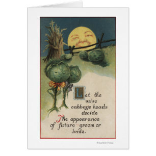 Anthropomorphisme de Halloween GreetingCabbage
