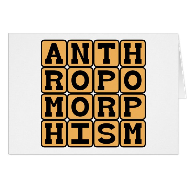 Anthropomorphisme, Donner Des Traits Humains Aux A (Devant horizontal)