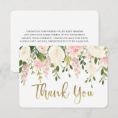 Anthurium dank je kaart (Voorkant / Achterkant)