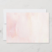 Anthurium Pampas Gras Bloemen Doop Foto Kaart (Achterkant)