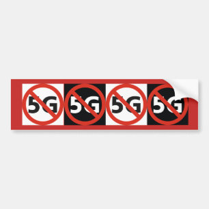 Anti-5G-bumpersticker Bumpersticker