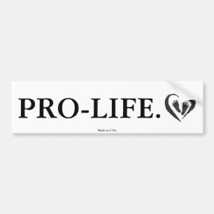 Anti-abort bumpersticker