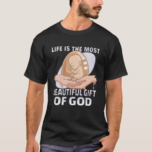 Anti-abortus Pro - levenslange Christelijke ProLif T-shirt