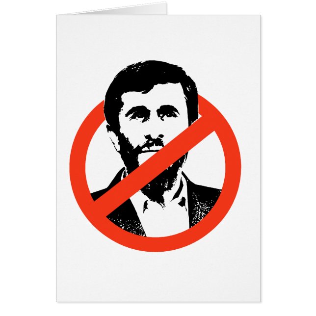 ANTI-AHMADINEJAD (Voorkant)