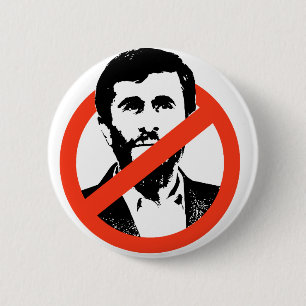 Anti-Ahmadinejad Ronde Button 5,7 Cm