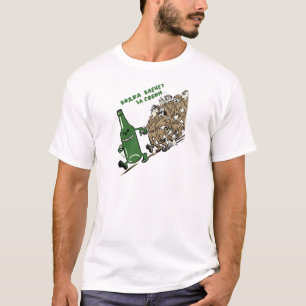 Anti-alcoholcommunistisch Russisch poster T-shirt