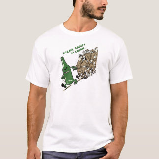 Anti-alcoholcommunistisch Russisch poster T-shirt