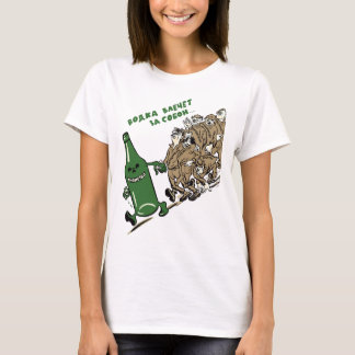 Anti-alcoholcommunistisch Russisch poster T-shirt