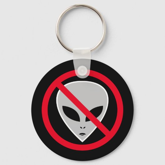 Anti-Alien Sleutelhanger (Voorkant)