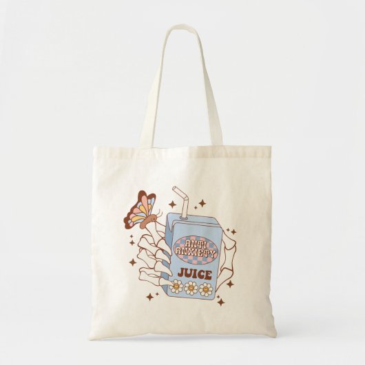 Anti Angstsap Canvas tas (Voorkant)