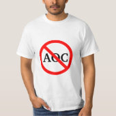 Anti-AOC Alexandria Ocasio Cortez T-Shirt (Voorkant)