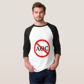 Anti AOC Alexandria Ocasio Cortez T-Shirt (Devant entier)