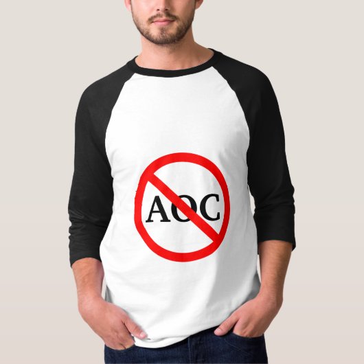 Anti AOC Alexandria Ocasio Cortez T-Shirt (Devant)