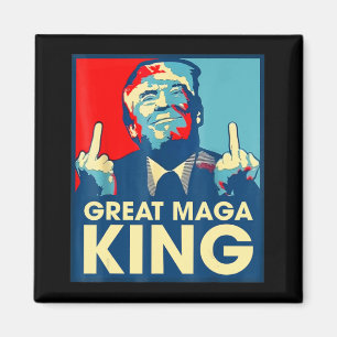 Anti Biden De Grote Maga Koning Pret Trump Ultra M Magneet