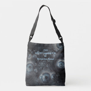 Anti-Big Brother Orwellian-thema Crossbody Tas