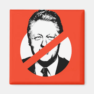 ANTI-BILL CLINTON MAGNEET