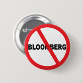 Anti-Bloomberg Ronde Button 5,7 Cm (Voorkant /achterkant)