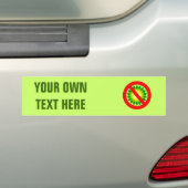 Anti-BP Bumpersticker (Op auto)