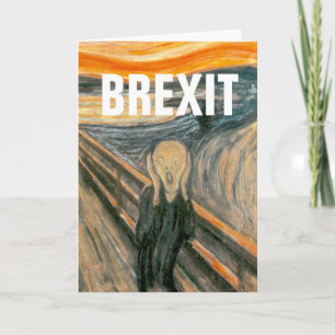 ANTI BREXIT, "The Scream" door Edvard Munch, 1893: Kaart