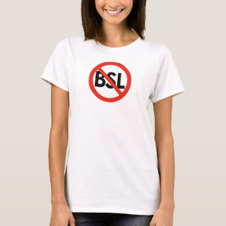 Anti-BSL-shirt : Straf de daad, niet het ras. T-shirt