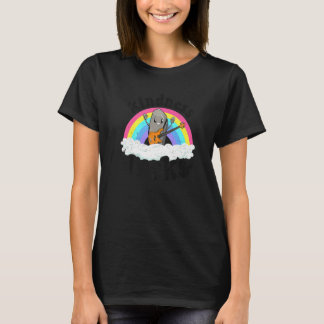 Anti Bullying Rainbow Hippie Music Teacher Kindnes T-shirt