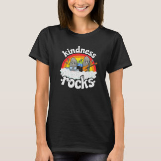 Anti Bullying Rainbow Hippie Music Teacher Kindnes T-shirt