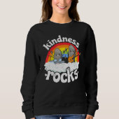 Anti Bullying Rainbow Hippie Music Teacher Kindnes Trui (Voorkant)