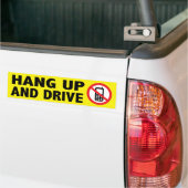 Anti-cellphone bumpersticker (Op Truck)