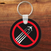 Anti-chemtrails Sleutelhanger (Voorkant)