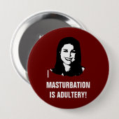 Anti-Christine O'Donnell Ronde Button 4,0 Cm (Voorkant /achterkant)