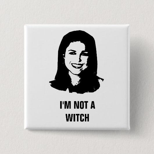 Anti-Christine O'Donnell Vierkante Button 5,1 Cm (Voorkant)