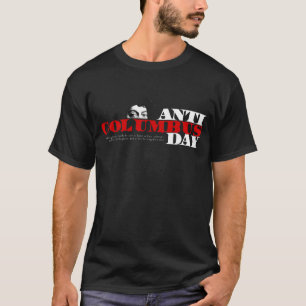 Anti-Columbus dag T-shirt