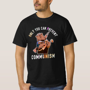 Anti Communism Capitalism Antisocialist T-shirt