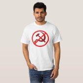 Anti-communisme NEE OP COMMUNISME T-Shirt (Voorkant volledig)