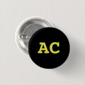 Anti-communistische Pin Ronde Button 3,2 Cm (Voorkant /achterkant)